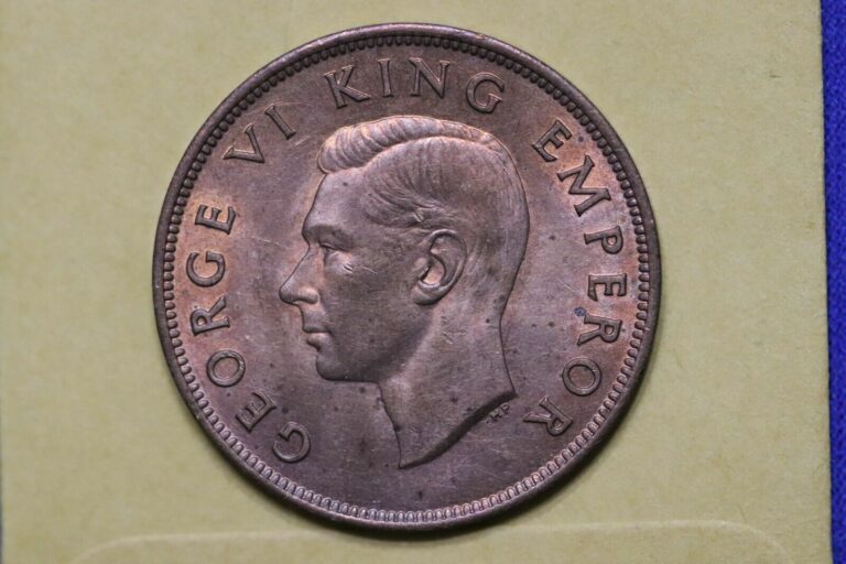Read more about the article 1943 New Zealand 1 Penny. BU. – 1180
