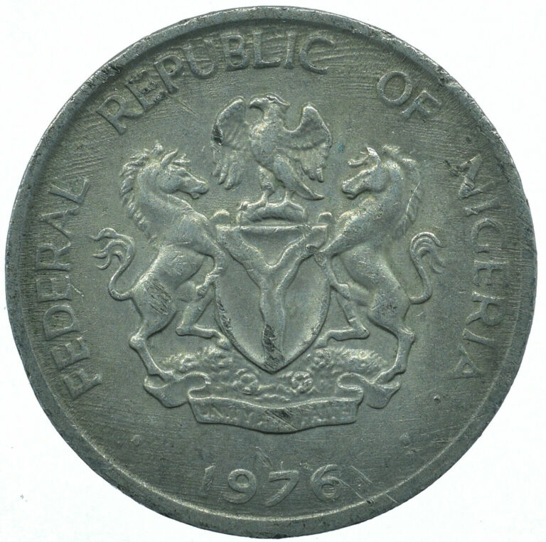 Read more about the article COIN / NIGERIA / 10 KOBO 1976    #WT26051