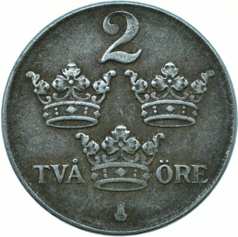 Read more about the article COIN / SWEDEN / 2 ORE  1942   #WT20037