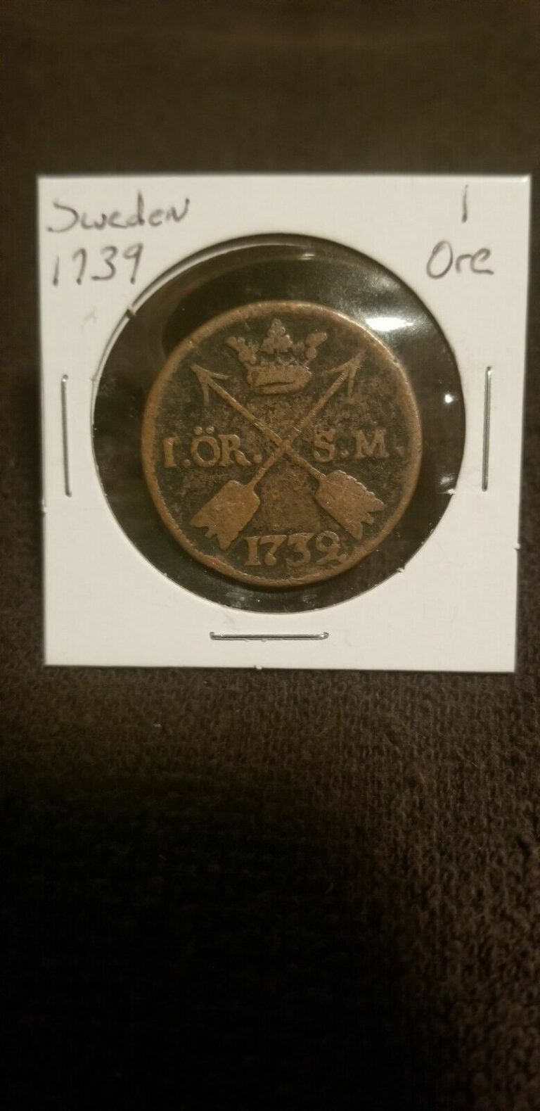 Read more about the article 1739 Sweden 1 Ore