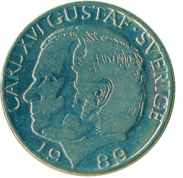 Read more about the article COIN / SWEDEN / 1 KRONA 1989     #WT10626
