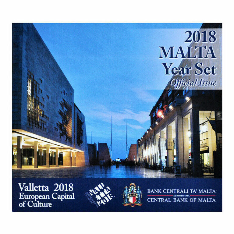 Read more about the article 00478 Malta 2018 Euro 8 Coins Set BU Year Set Official Issue