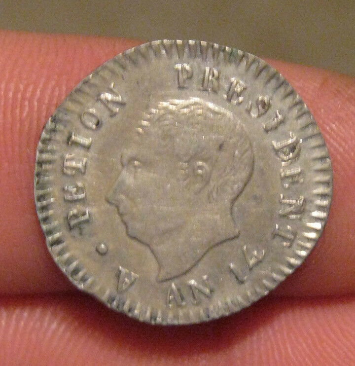 Read more about the article Haiti – 1817 Silver 25 Centimes – Nice Coin!