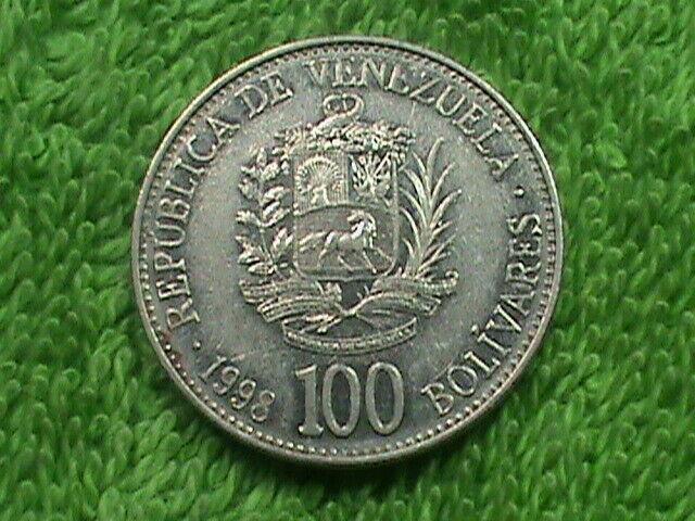 Read more about the article VENEZUELA   100 Bolivares   1998