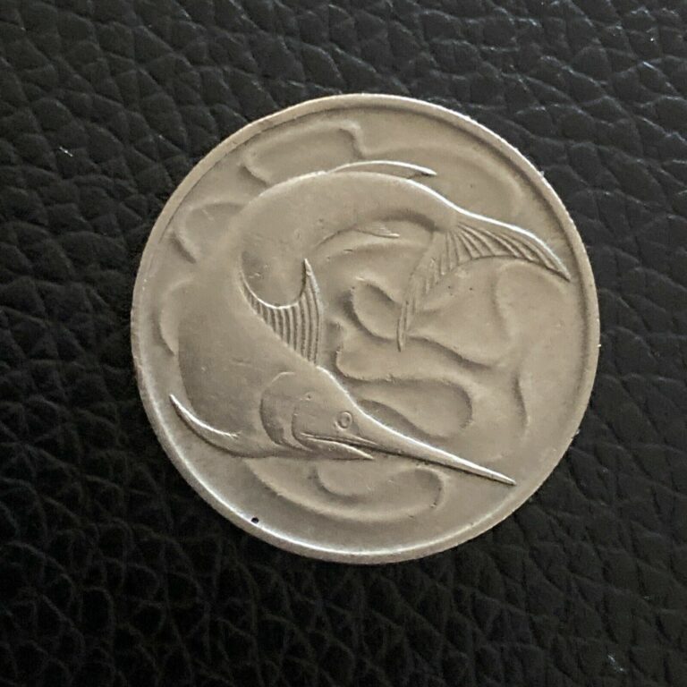 Read more about the article 1967 Singapore Mint 20 Cent Copper-Nickel Coin Vintage Foreign Coins Money