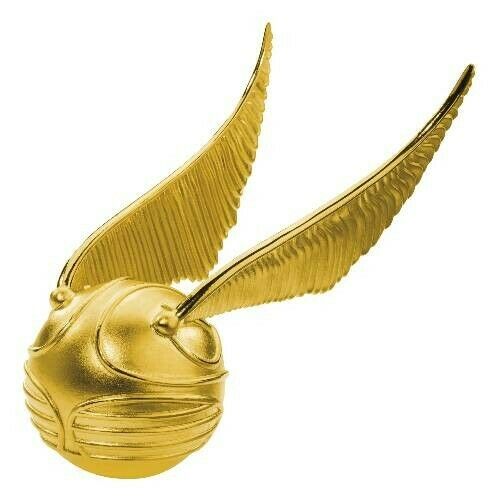 Read more about the article 2022 HARRY POTTER 3D GOLDEN SNITCH 3 oz Pure Silver 3d Coin  24K Gilded. Samoa