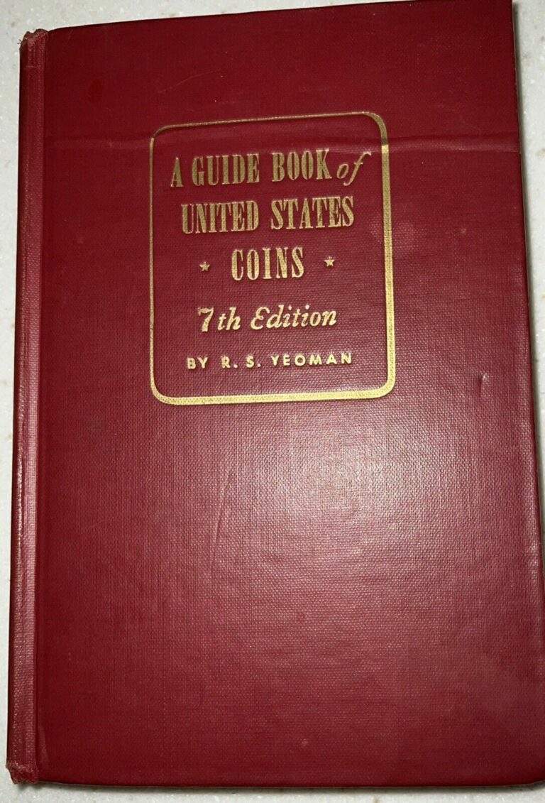 Read more about the article 1954-55 GUIDE BOOK OF UNITED STATES COINS 7th EDITION “REDBOOK” BY R. S. YEOMAN