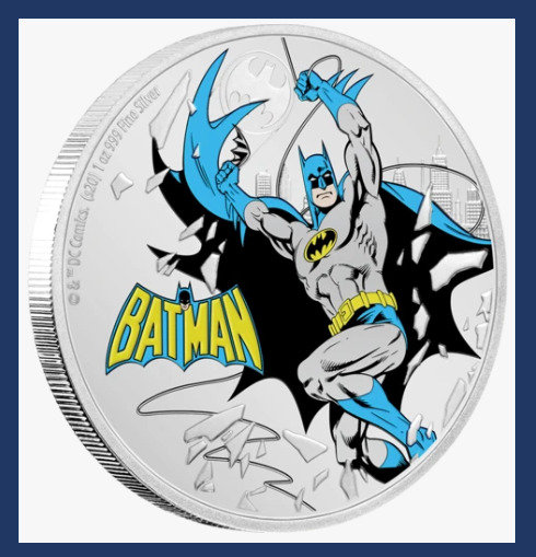 Read more about the article 2020 Niue New Zealand Justice League 60th Anniversary Batman JLA Silver DC