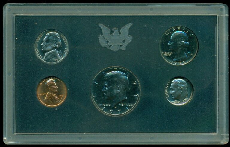 Read more about the article 1971 United States Proof Set 5 Coins With Holder