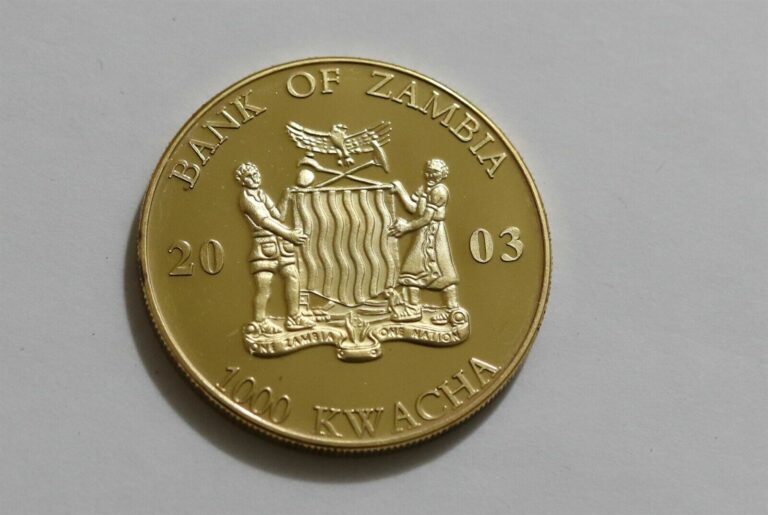 Read more about the article ZAMBIA 1000 KWACHA 2003 GOLD PLATED POPE JOHN PAUL II B38 WT5