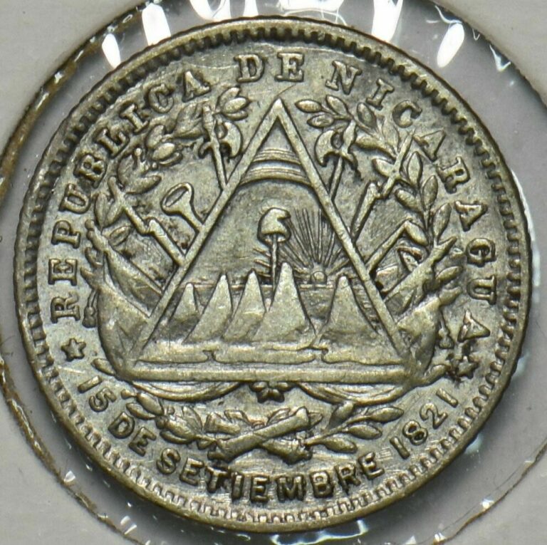 Read more about the article Nicaragua 1887 H 10 Centavos 296854 combine shipping