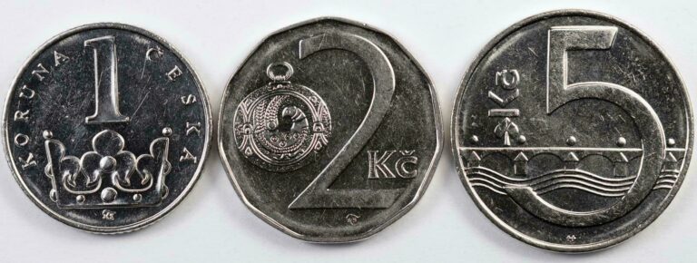 Read more about the article CZECH REPUBLIC – LOT OF 3 COINS – 1994 – 1996 – AUNC