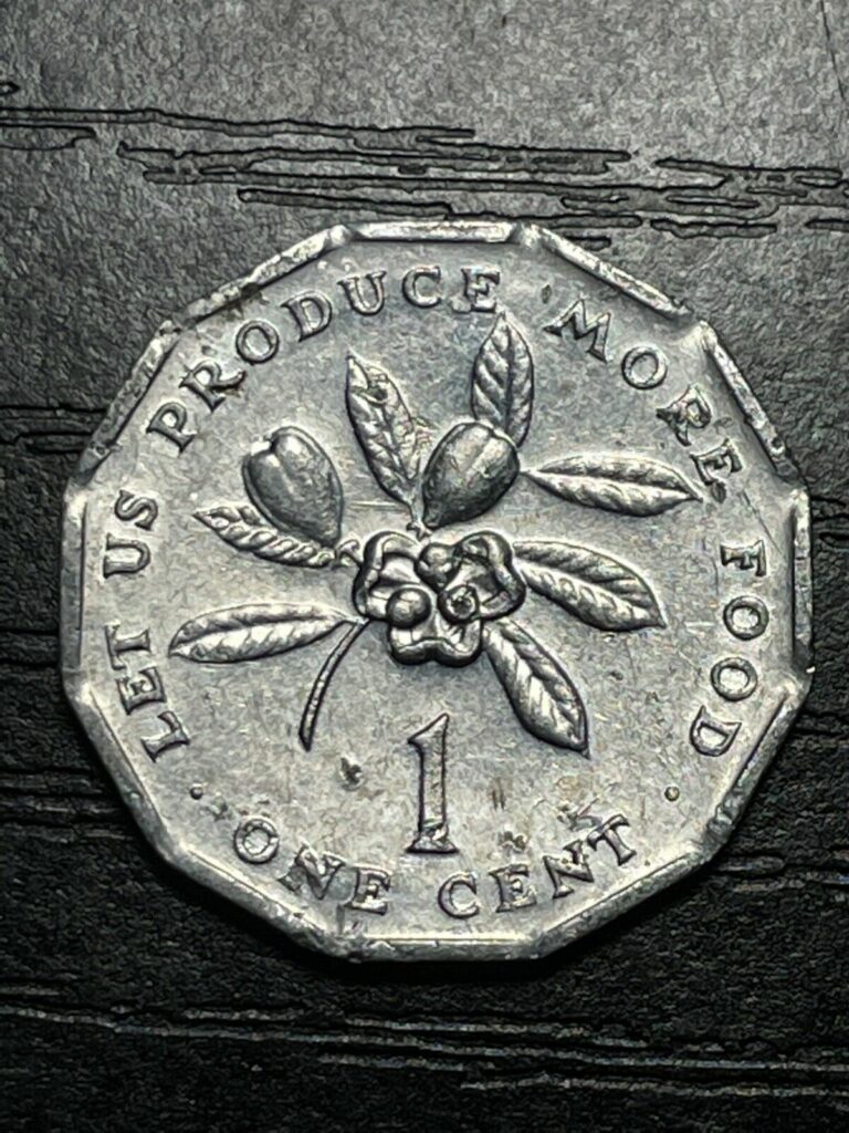 Read more about the article Jamaica 1 Cent 1982 Aluminum Coin