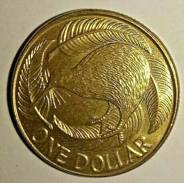 Read more about the article 1991 NEW ZEALAND ONE DOLLAR COIN – KIWI BIRD – QUEEN ELIZABETH II – $ 1
