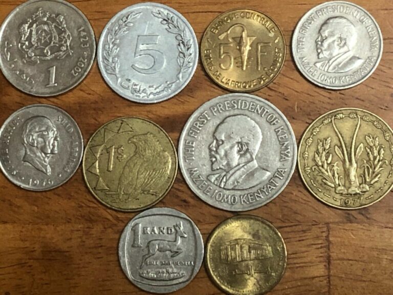 Read more about the article 10 Coin African Lot: Sudan  Namibia  Kenya  Tunisia  Morocco