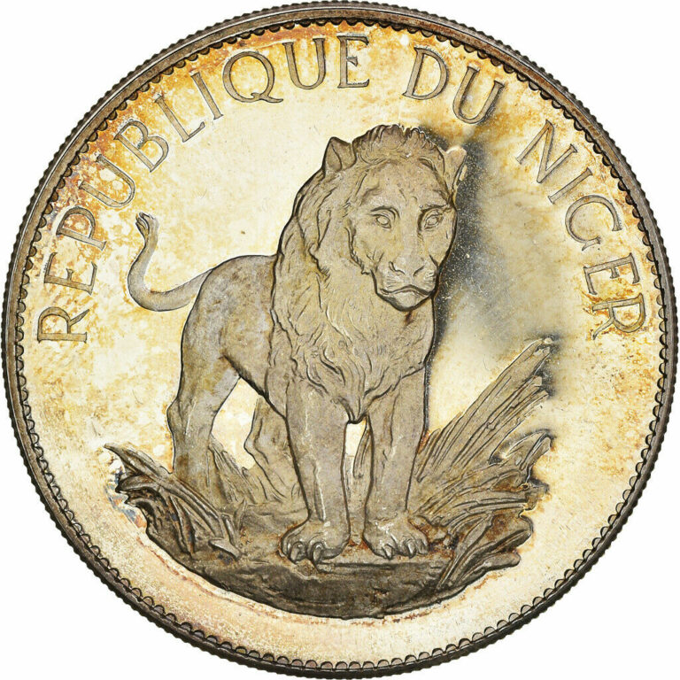 Read more about the article [#972851] Coin  Niger  10 Francs  1968  Proof  MS  Silver  KM:8.1