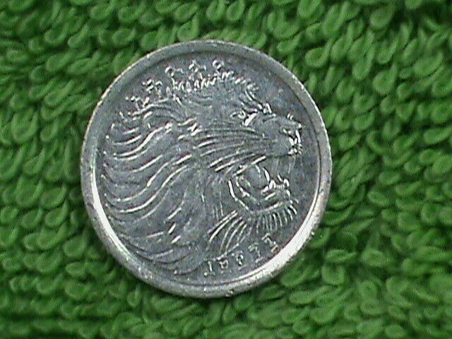 Read more about the article ETHIOPIA   1 Cent   1977   UNC   km 43.2   LONG  WHISKERS