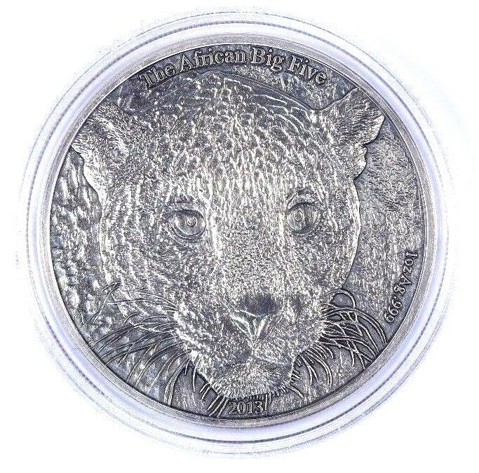 Read more about the article Cameroon 1000 Francs 2013  African big Five Leopard .999 Silver Coin 1 oz Unc