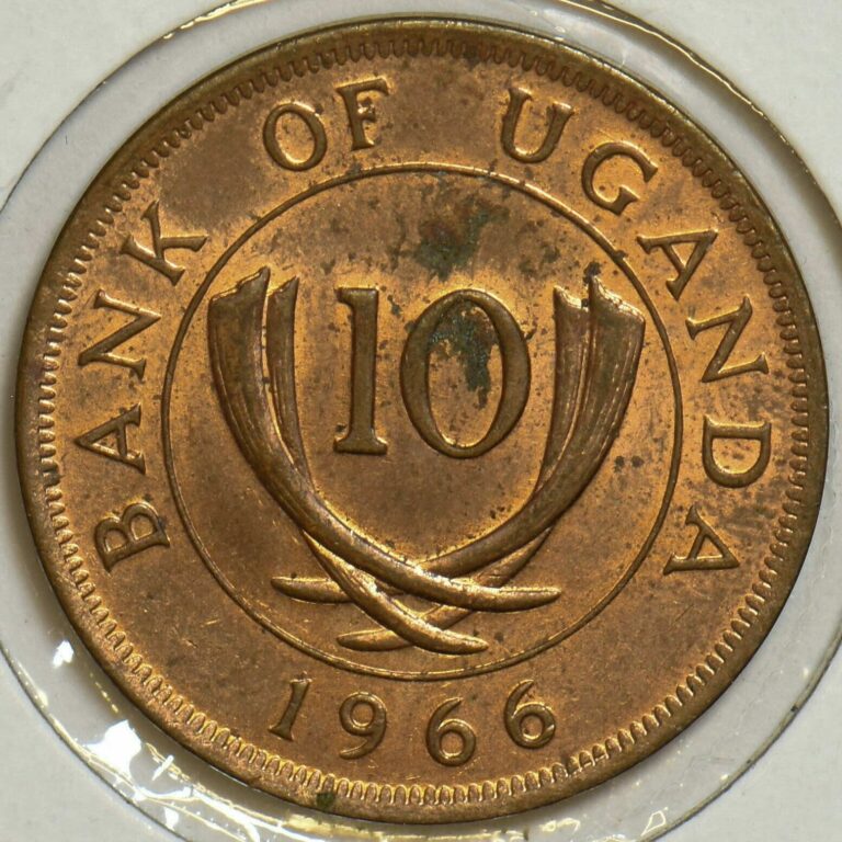 Read more about the article Uganda 1966 10 Cents 152967 combine shipping