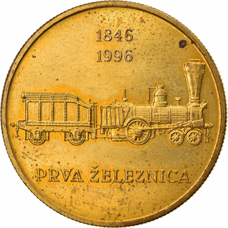 Read more about the article [#748526] Coin  Slovenia  5 Tolarjev  1996  EF  Nickel-brass  KM:29