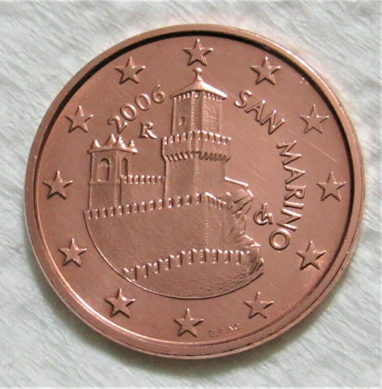 Read more about the article 2006 San Marino 5 Euro Cents – Uncirculated