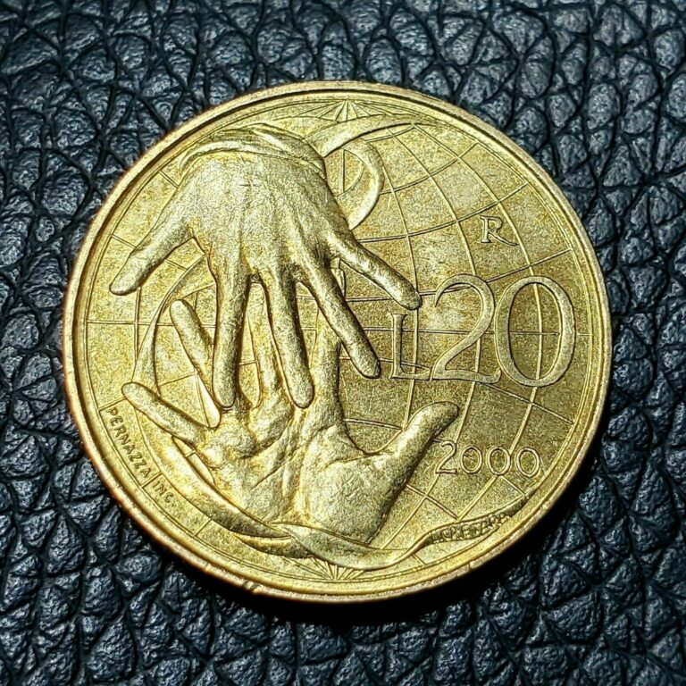Read more about the article 2000 SAN MARINO 20 LIRE COIN