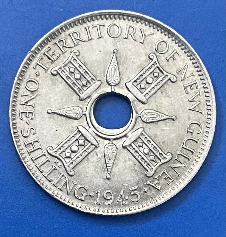 Read more about the article 1945 Papua New Guinea Shilling.. 92.5% Silver Coin