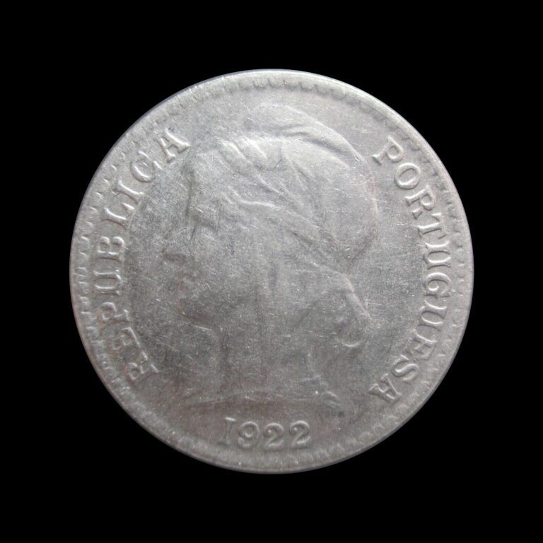 Read more about the article PORTUGUESE ANGOLA 50 CENTAVOS 1922 KM 65 #7787#