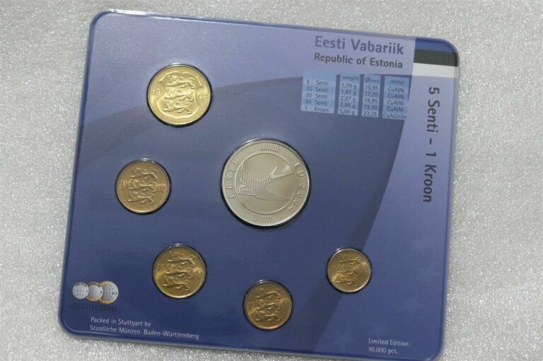 Read more about the article ESTONIA EUROPEAN UNION MINT COIN SET B41