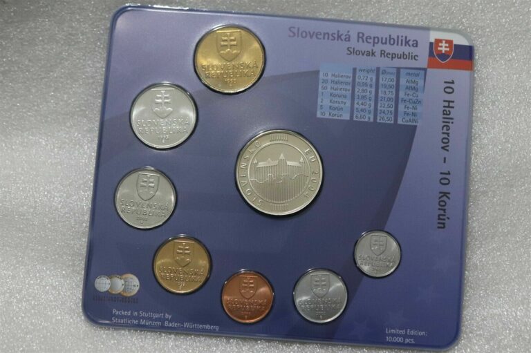 Read more about the article SLOVAKIA EUROPEAN UNION MINT COIN SET B41