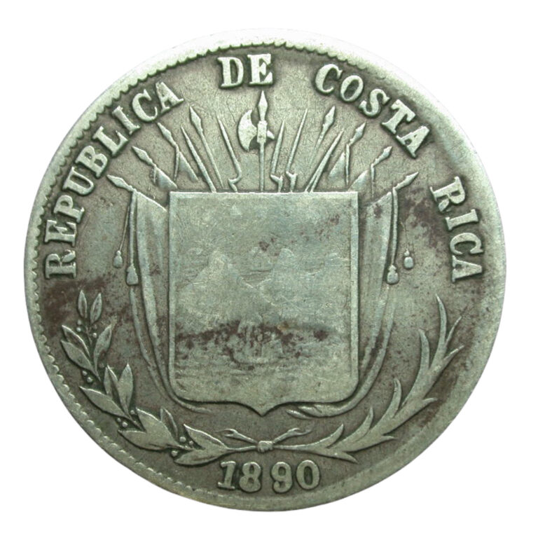 Read more about the article Costa Rica 1890 GW 50 Centavos