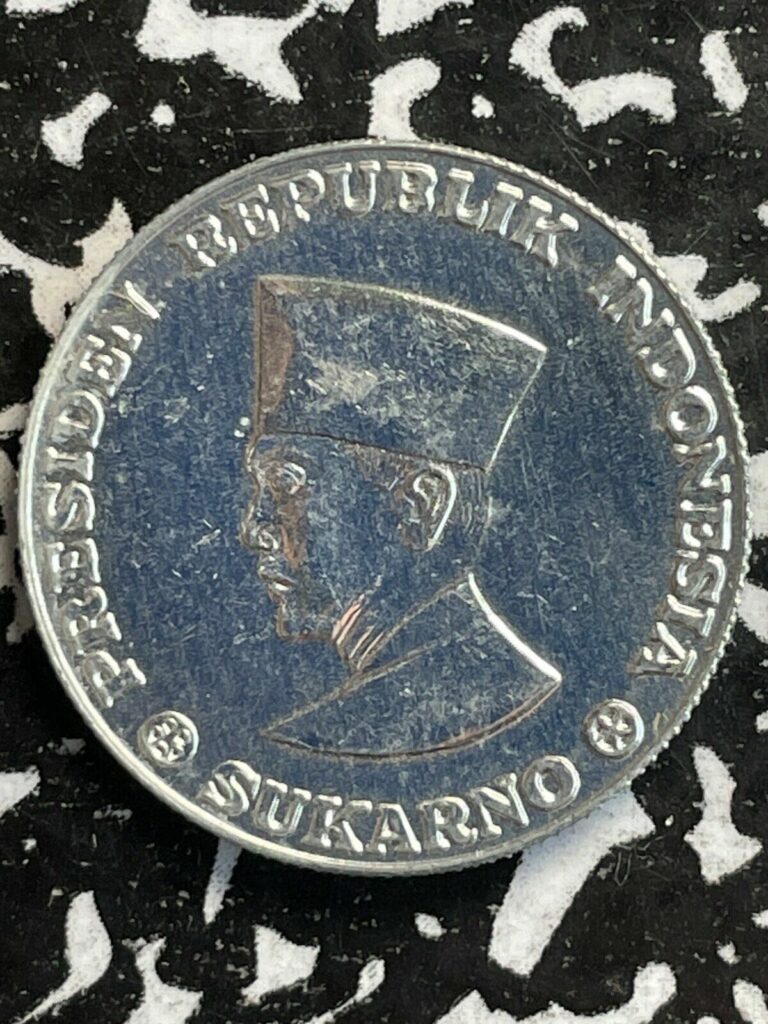 Read more about the article 1962 Indonesia Irian Barat 50 Sen Lot#W0468 High Grade! Beautiful!