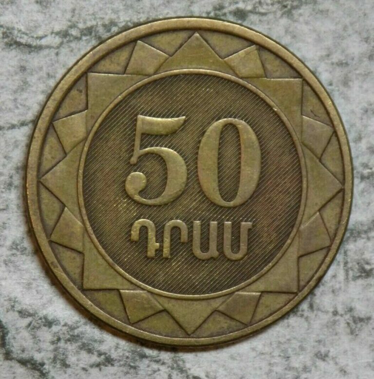 Read more about the article Armenia 2003 50 Dram Coin