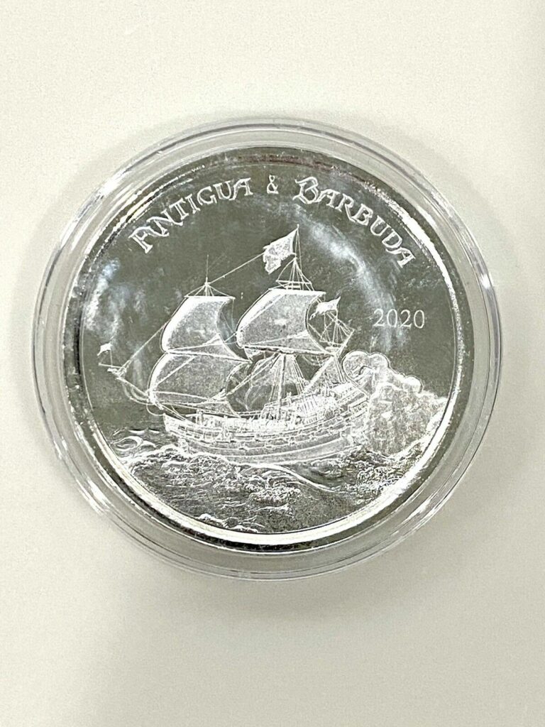 Read more about the article 2020 Antigua and Barbuda 1oz .999 Silver Coin MAKE OFFER!