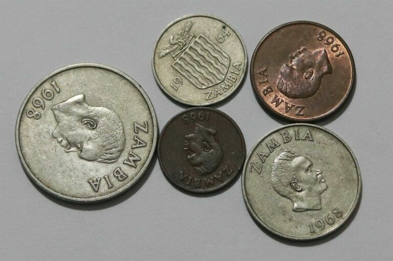 Read more about the article ZAMBIA OLD COINS LOT B41 YB50