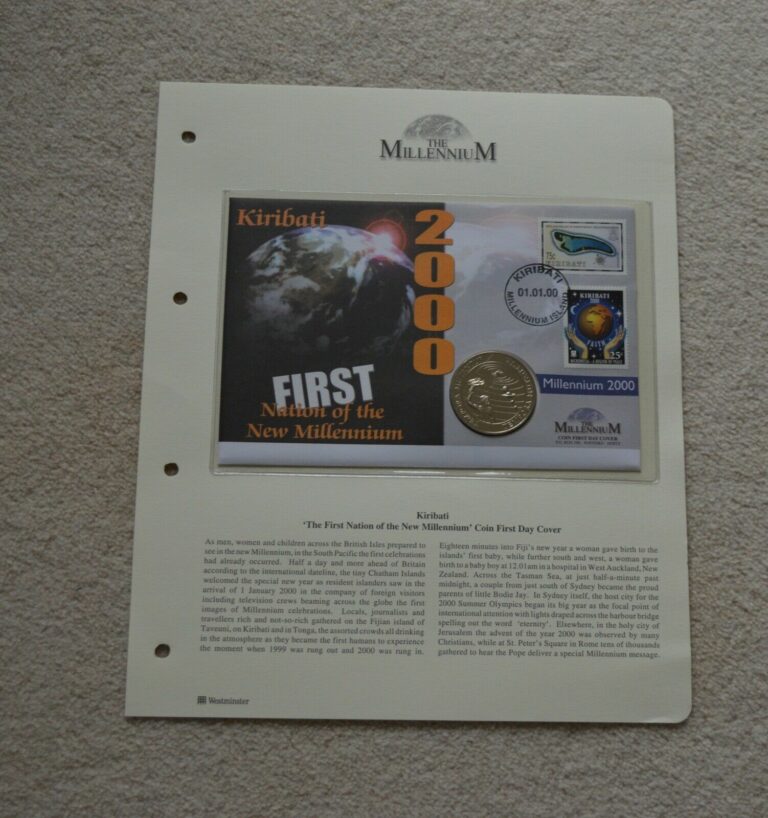Read more about the article Kiribati 2000 Millennium Coin Cover