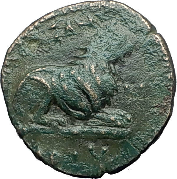 Read more about the article KASSANDER 316BC Pella Macedonia HERCULES LION Original Ancient Greek Coin i59742