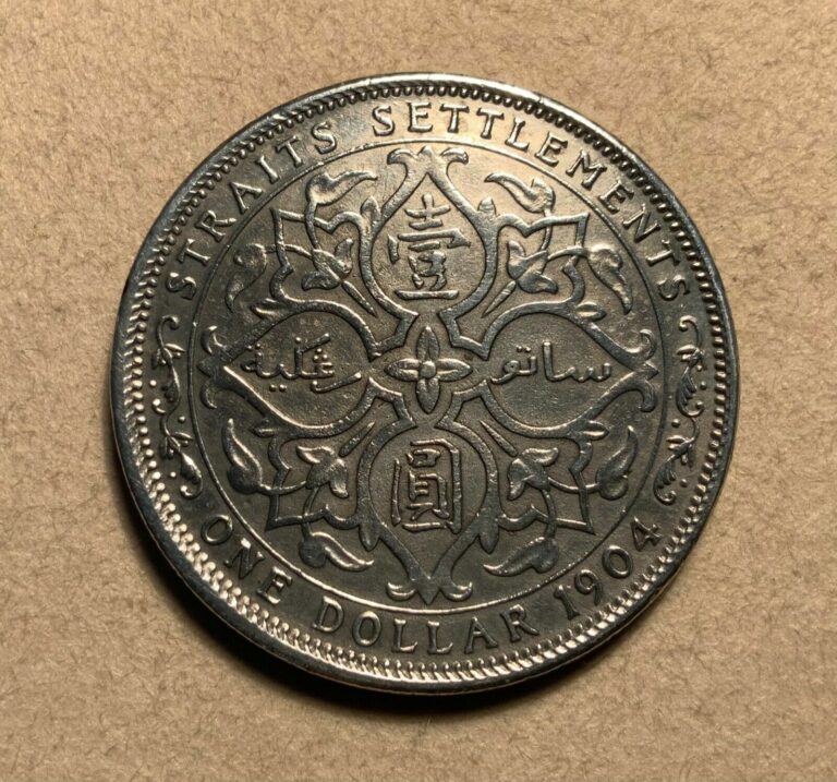 Read more about the article 1904 Straits Settlements one dollar – silver coin – high grade