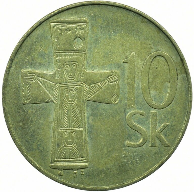 Read more about the article COIN / SLOVENIA / 10 SK 1993   #WT26797