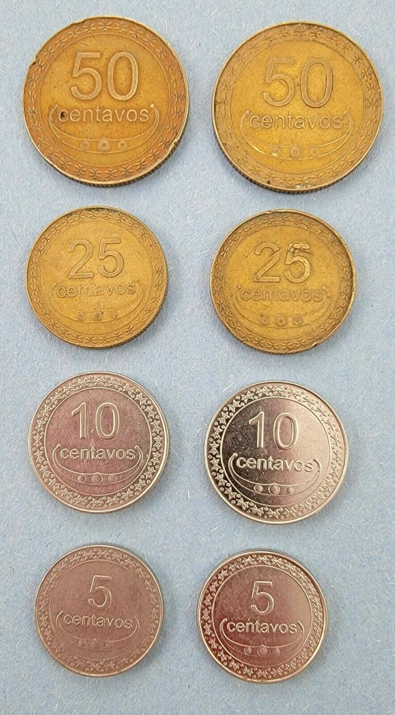 Read more about the article East Timor Leste 2003-2004 KM # 2-5  Coin Set Collection