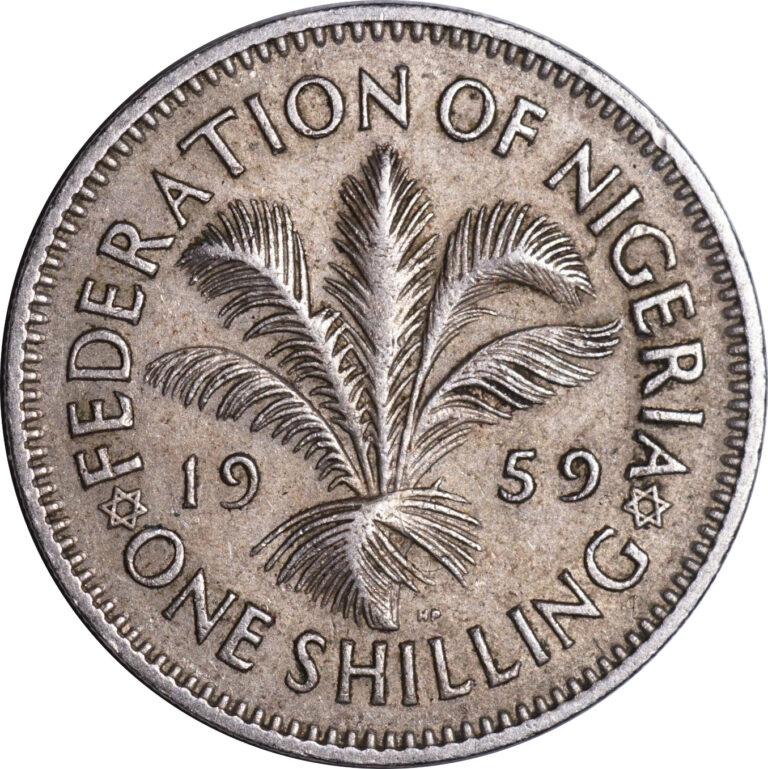 Read more about the article Africa Nigeria Elizabeth II One Shilling Coins Mixed Date/Grades