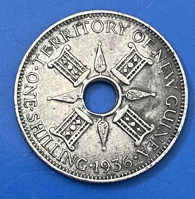 Read more about the article 1936 Papua New Guinea Shilling.. 92.5% Silver Coin