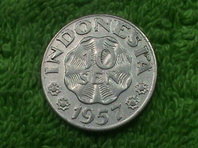 Read more about the article INDONESIA   10 Sen   1957  *