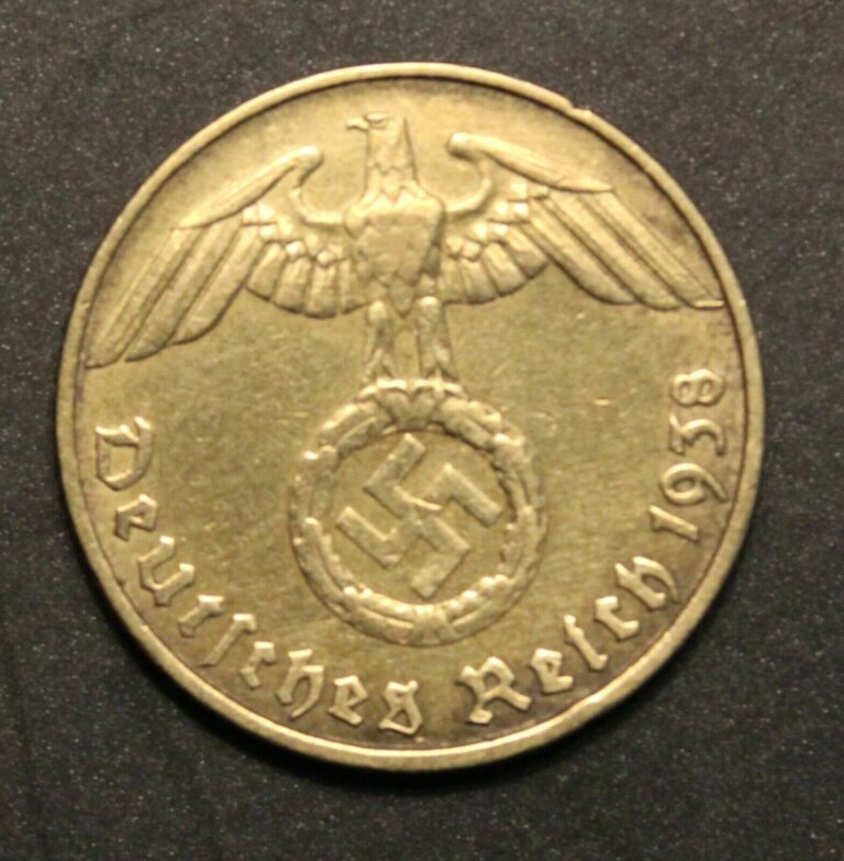 Read more about the article 1 Original Nazi German WW2 Coin – 5 Reichspfennig Brass – Buy 3 Get 1 FREE!