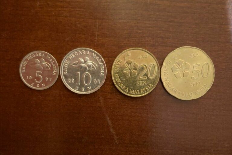 Read more about the article Malaysia 1997-2013 4 Coins Set 5 10 20 50 Sen