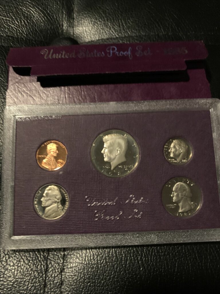 Read more about the article 1985-S Proof United States 5 Coin Set in Original US Government Packaging