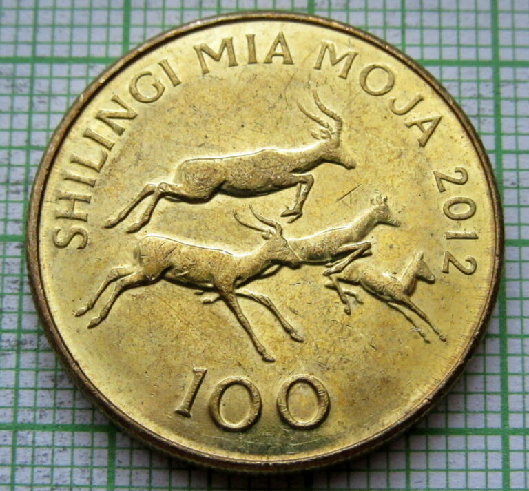 Read more about the article TANZANIA 1994 100 SHILINGI  4 IMPALAS  UNC