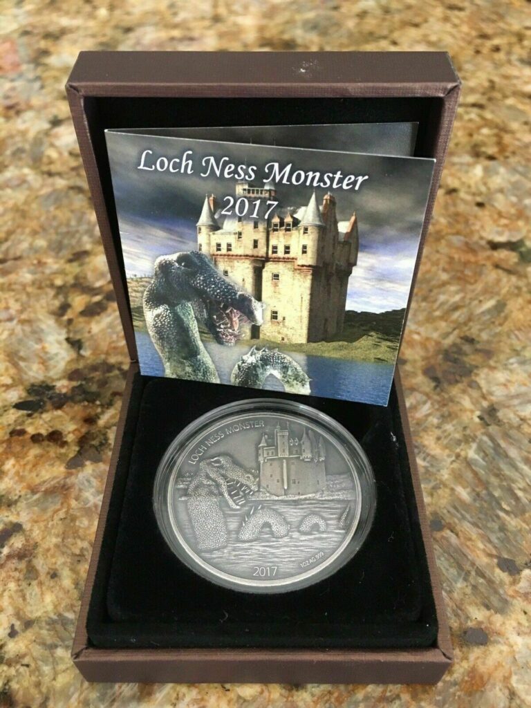 Read more about the article 2017 Burkina Faso Loch Ness Monster 1oz .999 Silver Coin – New in Box – Pop 350