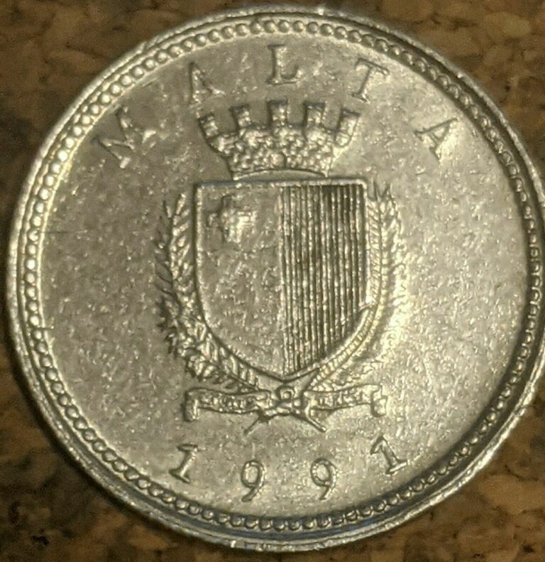 Read more about the article Malta 2 Cents 1991 Coin