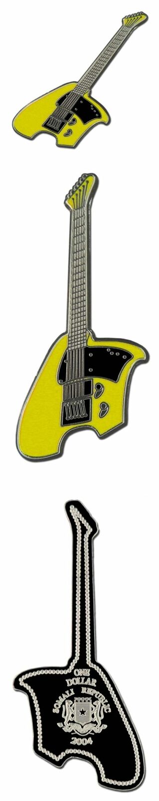 Read more about the article Somalia Legal Tender Klein Guitar Coin 2004